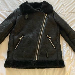 Suede stylish jacket
